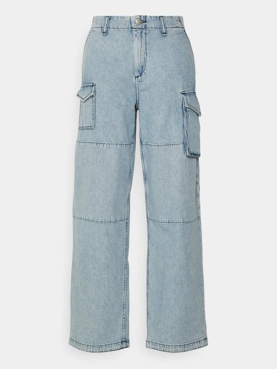 Zdjęcie produktu Jeansy Straight Leg rag & bone jasnoszary