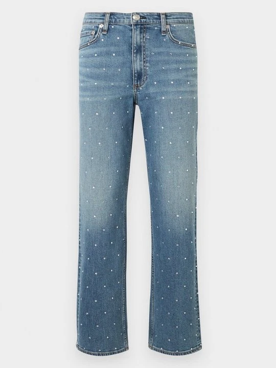 Zdjęcie produktu Jeansy Straight Leg rag & bone niebieski