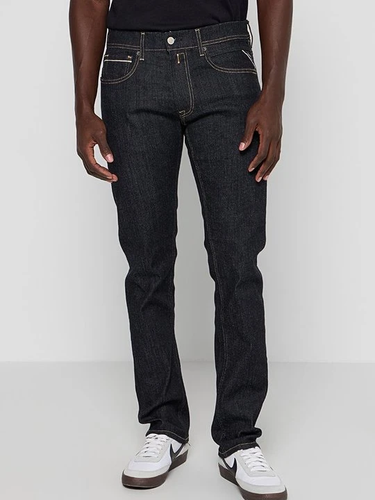 Zdjęcie produktu Jeansy Straight Leg Replay granatowy