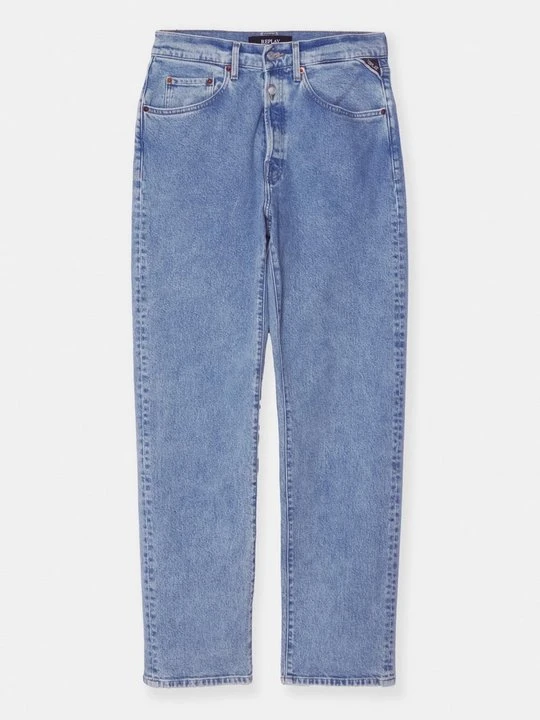 Zdjęcie produktu Jeansy Straight Leg Replay jasnoniebieski denim