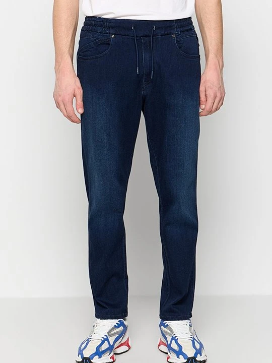 Zdjęcie produktu Jeansy Straight Leg Replay granatowy