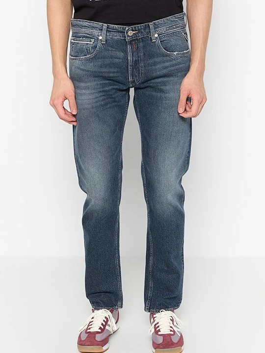 Zdjęcie produktu Jeansy Straight Leg Replay niebieski