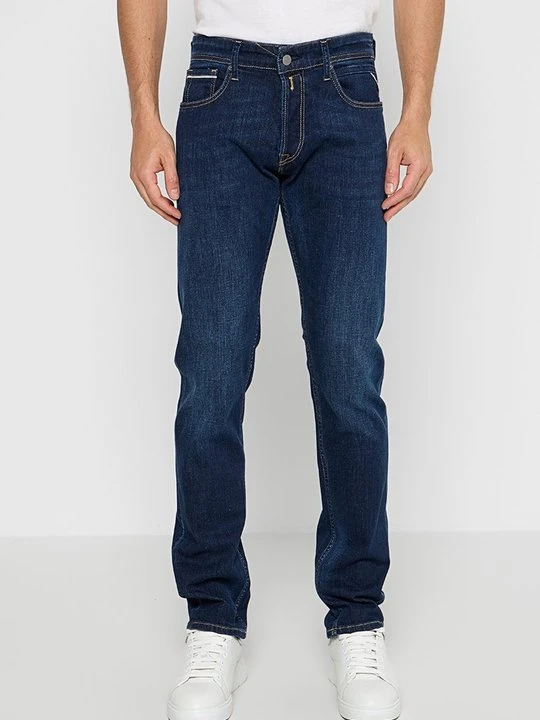 Zdjęcie produktu Jeansy Straight Leg Replay granatowy