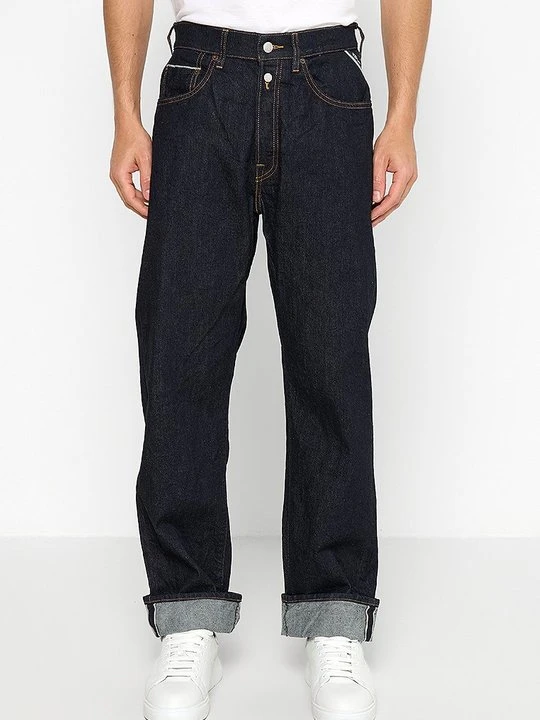 Zdjęcie produktu Jeansy Straight Leg Replay granatowy