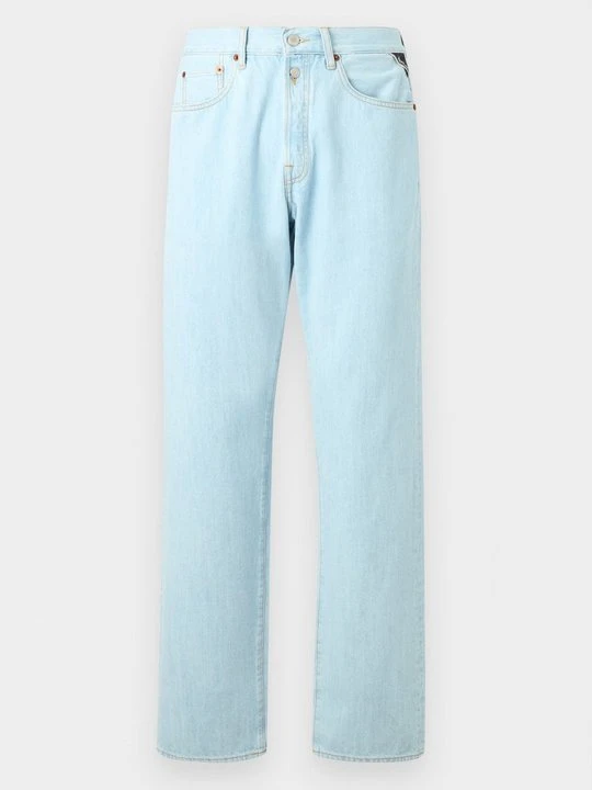 Zdjęcie produktu Jeansy Straight Leg Replay jasnoniebieski denim