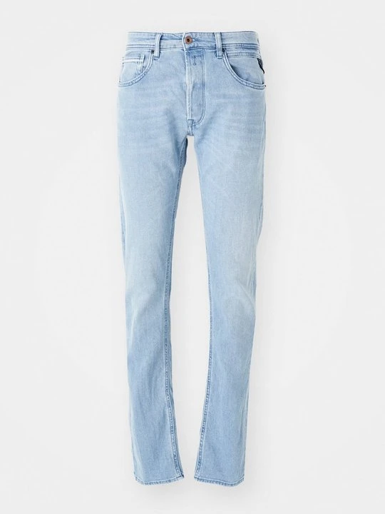 Zdjęcie produktu Jeansy Straight Leg Replay jasnoniebieski denim