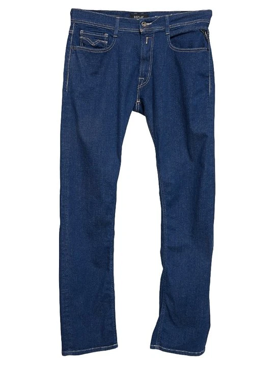 Zdjęcie produktu Jeansy Straight Leg Replay granatowy