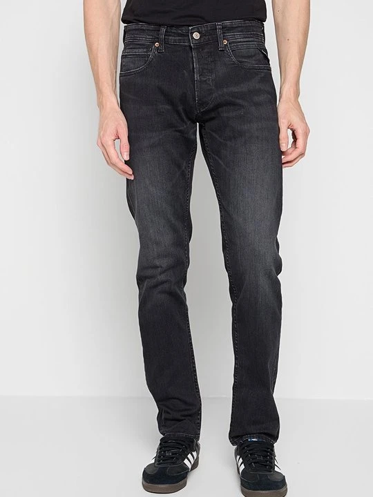 Zdjęcie produktu Jeansy Straight Leg Replay czarny