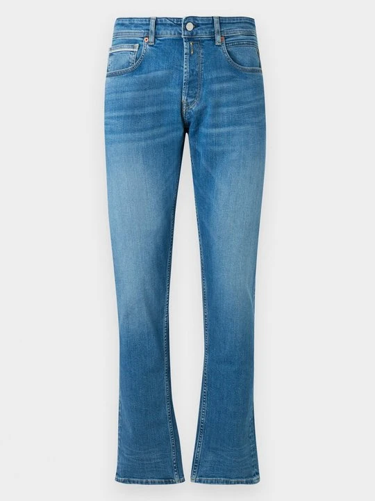 Zdjęcie produktu Jeansy Straight Leg Replay niebieski denim
