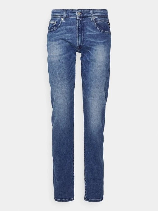 Zdjęcie produktu Jeansy Straight Leg Replay niebieski denim