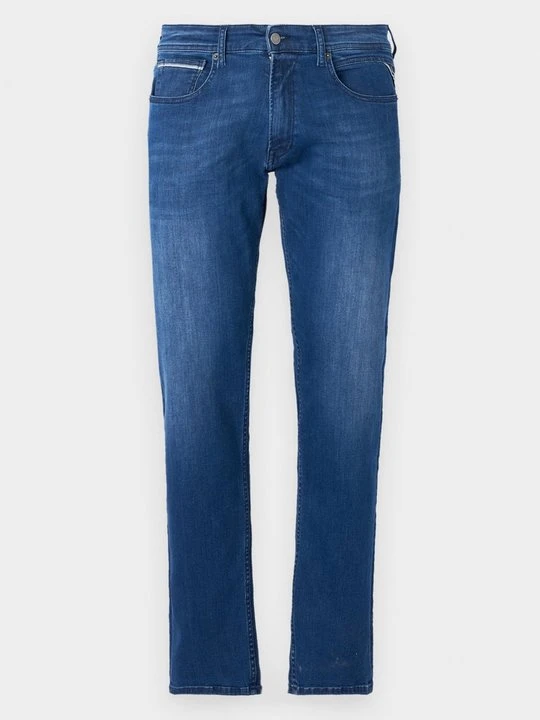 Zdjęcie produktu Jeansy Straight Leg Replay niebieski denim