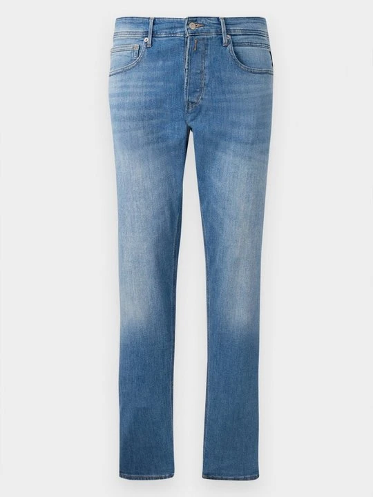 Zdjęcie produktu Jeansy Straight Leg Replay niebieski denim