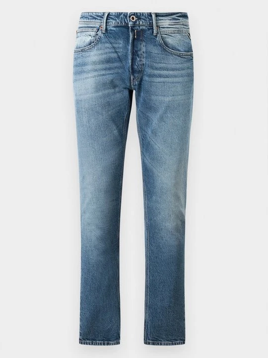 Zdjęcie produktu Jeansy Straight Leg Replay niebieski denim