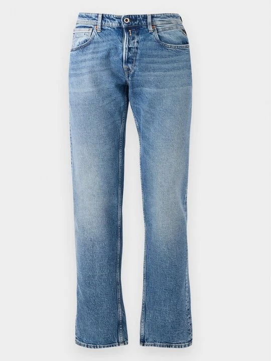 Zdjęcie produktu Jeansy Straight Leg Replay niebieski denim