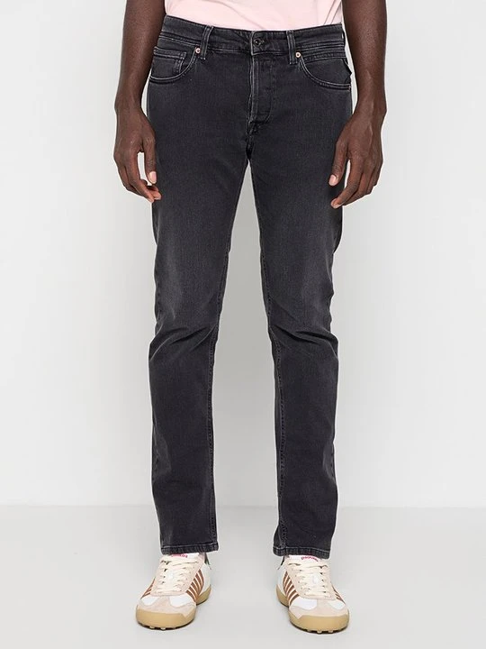 Zdjęcie produktu Jeansy Straight Leg Replay ciemnoszary