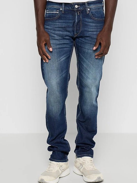 Zdjęcie produktu Jeansy Straight Leg Replay granatowy