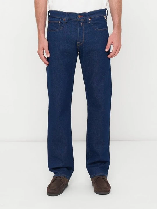 Zdjęcie produktu Jeansy Straight Leg Replay granatowy