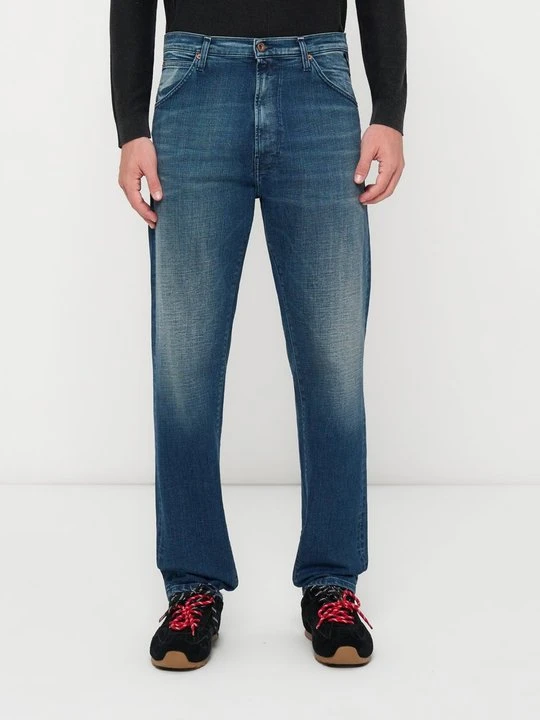 Zdjęcie produktu Jeansy Straight Leg Replay granatowy