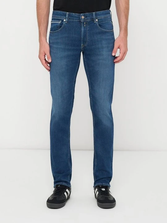 Zdjęcie produktu Jeansy Straight Leg Replay granatowy