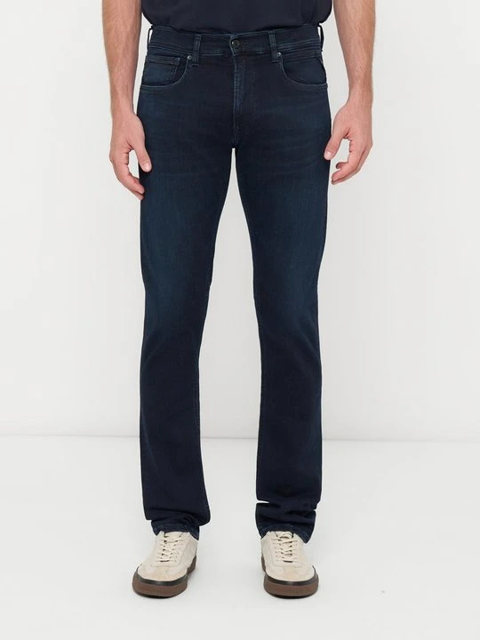 Zdjęcie produktu Jeansy Straight Leg Replay granatowy