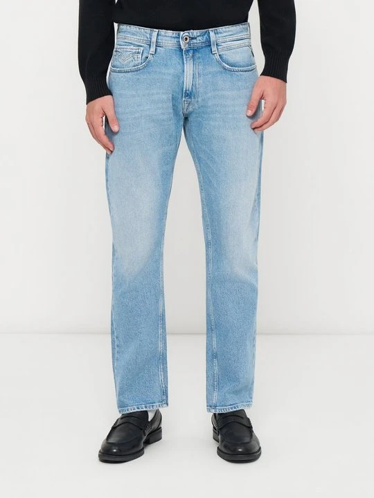 Zdjęcie produktu Jeansy Straight Leg Replay jasnoniebieski