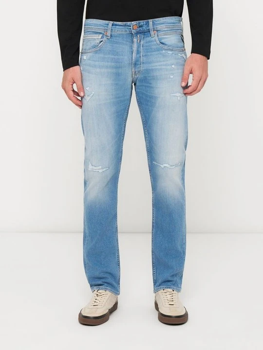 Zdjęcie produktu Jeansy Straight Leg Replay niebieski