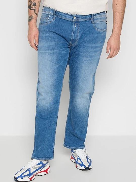Zdjęcie produktu Jeansy Straight Leg Replay niebieski