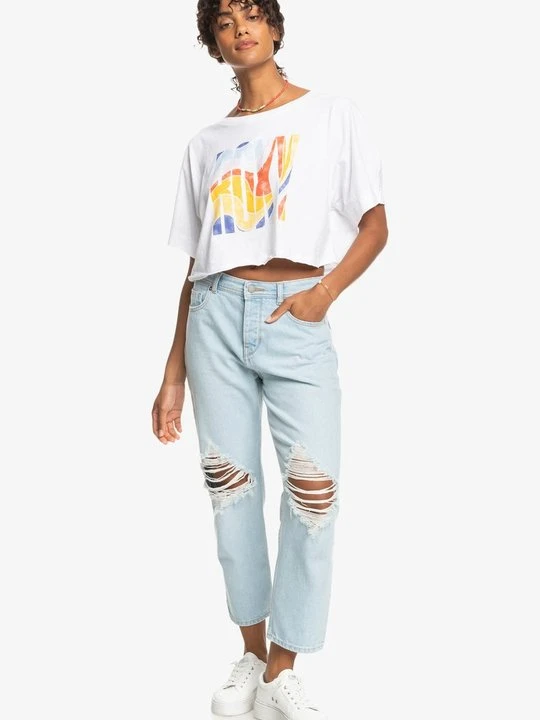 Zdjęcie produktu Jeansy Straight Leg Roxy niebieski