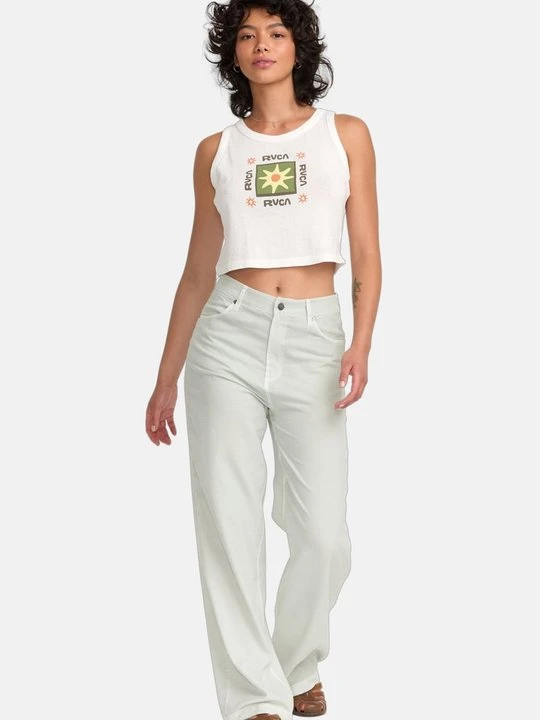 Zdjęcie produktu Jeansy Straight Leg RVCA beżowy