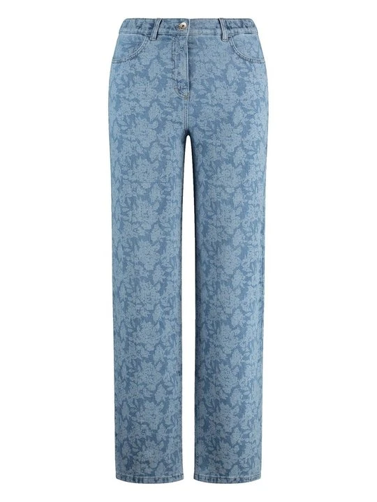 Zdjęcie produktu Jeansy Straight Leg Samoon niebieski denim