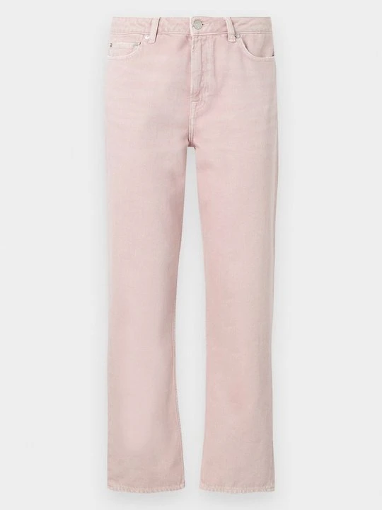 Zdjęcie produktu Jeansy Straight Leg Samsøe Samsøe jasnoróżowy