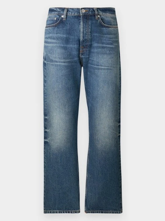 Zdjęcie produktu Jeansy Straight Leg Samsøe Samsøe niebieski denim