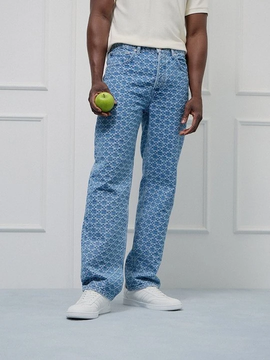 Zdjęcie produktu Jeansy Straight Leg Sandro niebieski