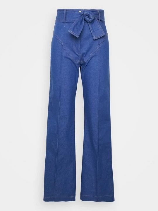 Zdjęcie produktu Jeansy Straight Leg Sara Battaglia ciemnoniebieski
