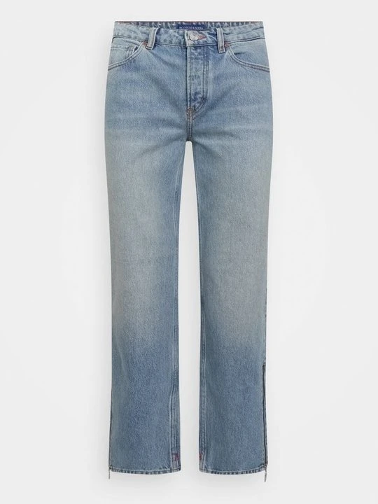 Zdjęcie produktu Jeansy Straight Leg Scotch & Soda jasnoniebieski denim