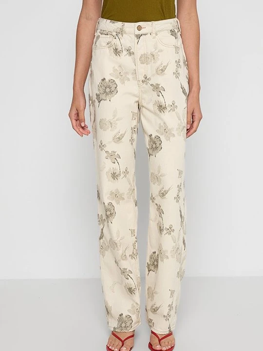 Zdjęcie produktu Jeansy Straight Leg Scotch & Soda beżowy