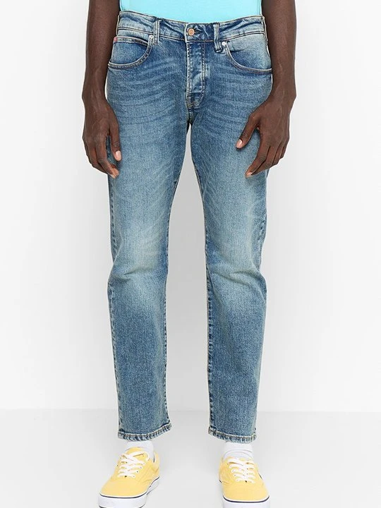 Zdjęcie produktu Jeansy Straight Leg Scotch & Soda niebieski