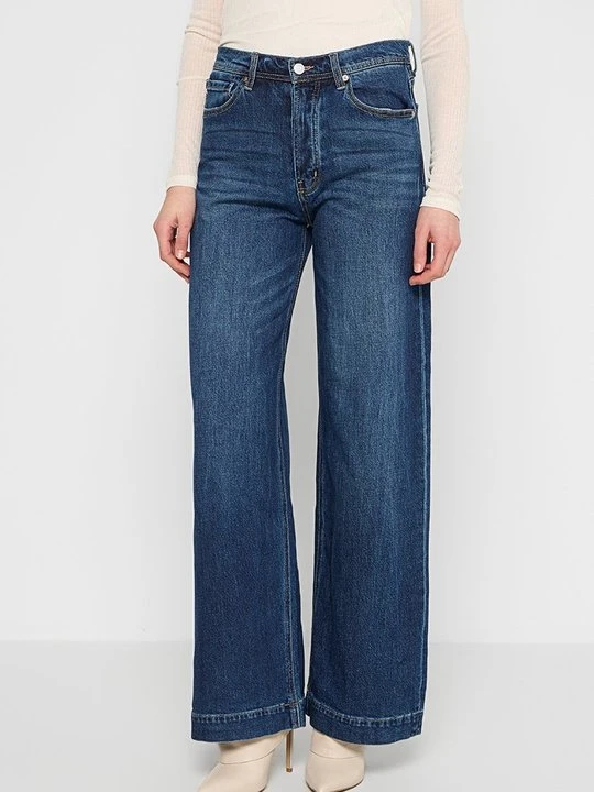 Zdjęcie produktu Jeansy Straight Leg Scotch & Soda granatowy