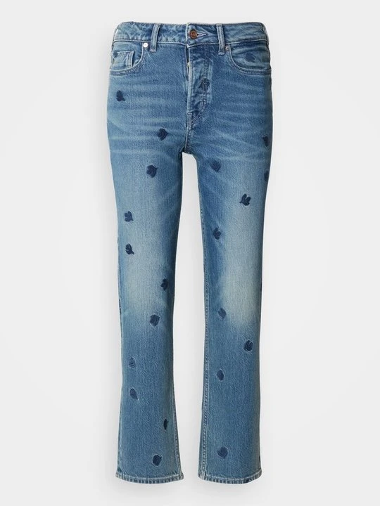 Zdjęcie produktu Jeansy Straight Leg Scotch & Soda niebieski denim