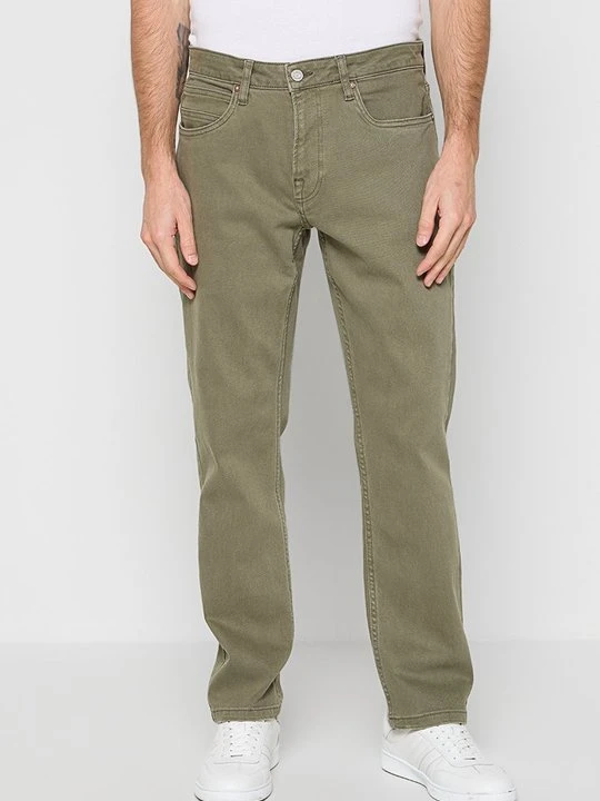 Zdjęcie produktu Jeansy Straight Leg Scotch & Soda oliwkowy
