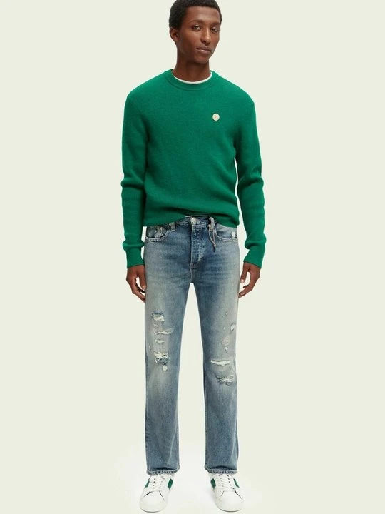 Zdjęcie produktu Jeansy Straight Leg Scotch & Soda niebieski