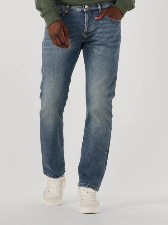 Zdjęcie produktu Jeansy Straight Leg Scotch & Soda niebieski denim