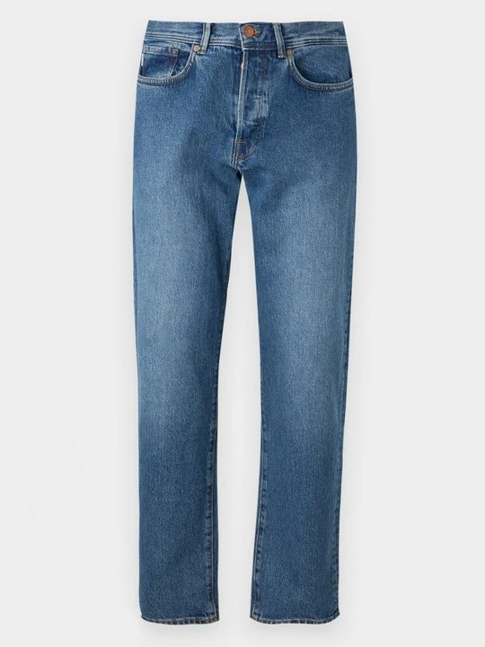 Zdjęcie produktu Jeansy Straight Leg Selected niebieski denim
