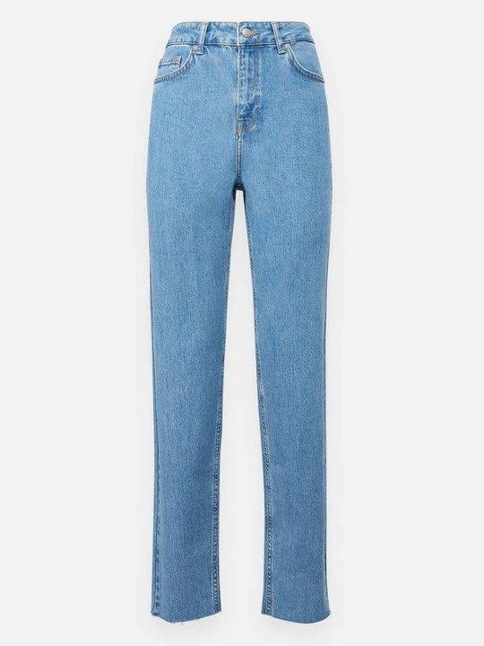 Zdjęcie produktu Jeansy Straight Leg Selected jasnoniebieski denim