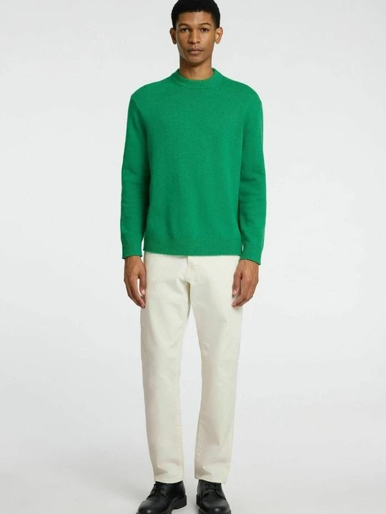 Zdjęcie produktu Jeansy Straight Leg Selected mleczny