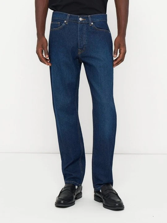 Zdjęcie produktu Jeansy Straight Leg Selected niebieski denim