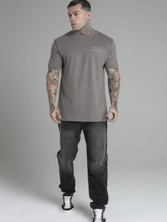 Zdjęcie produktu Jeansy Straight Leg SikSilk czarny