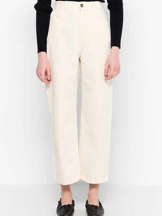 Zdjęcie produktu Jeansy Straight Leg Sisley mleczny