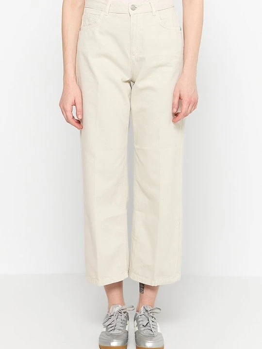 Zdjęcie produktu Jeansy Straight Leg Sisley mleczny