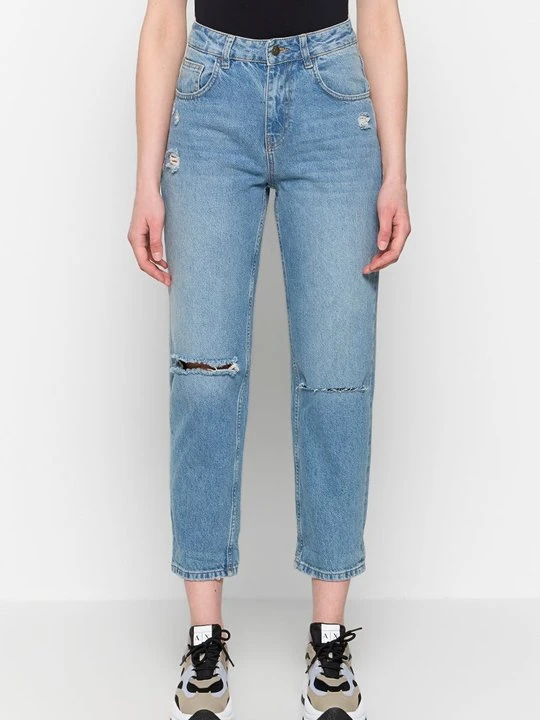 Zdjęcie produktu Jeansy Straight Leg Sisley niebieski